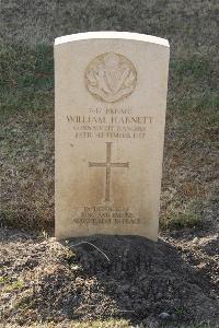Ismailia War Memorial Cemetery - Harnett, William